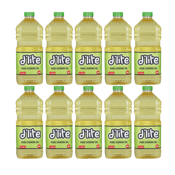 d'Lite Cooking Oil 2l x 12