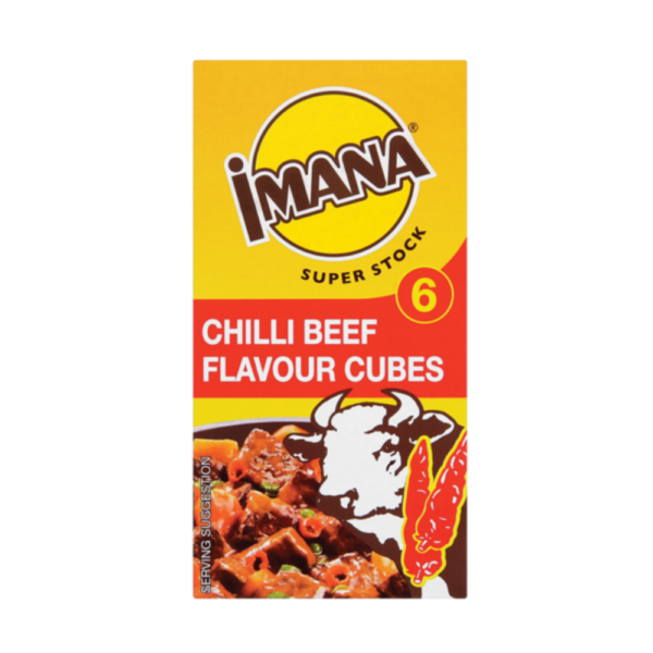 Imana Stock Cubes Chilli beef 6s x 40