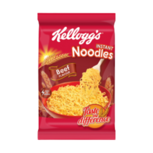 kelloggs Instant Noodles Beef Flavour 70g X 40