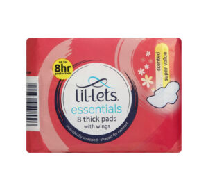 Lil Lets Sanitary Pads Scented 8s