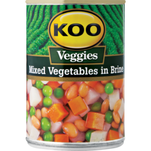 Koo Mixed Veg in Brine Sauce 410g