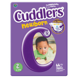 Cuddlers Newborn S2 Nappies 66s