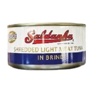 Saldanha Shredded Light Meat Tuna In Brine 170g