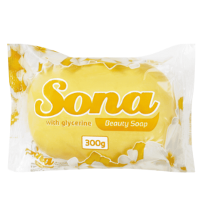 Sona Beauty Soap Yellow 300g x 60